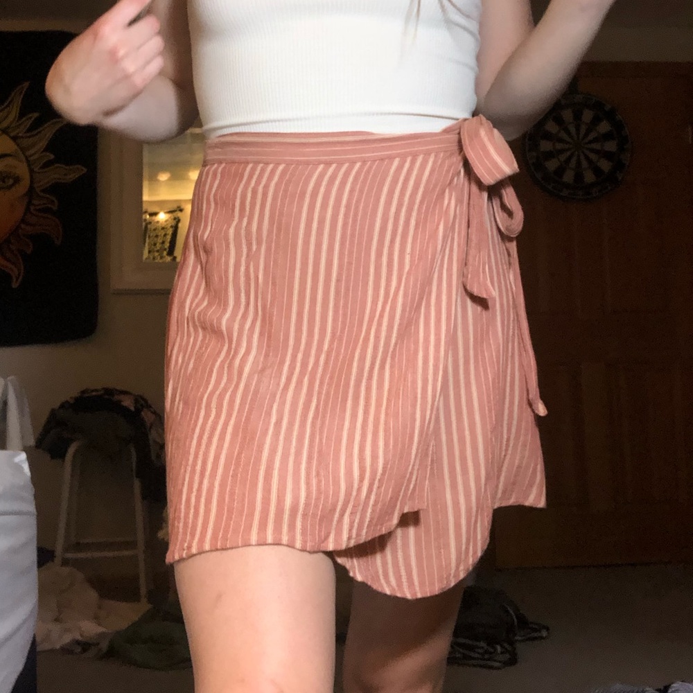 Peachy Wrap Skirt from American Eagle